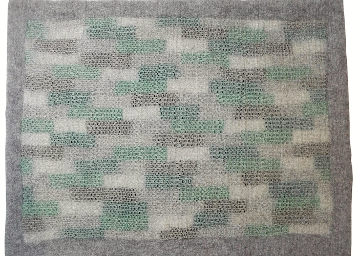 tapis de bain en feutre de laine