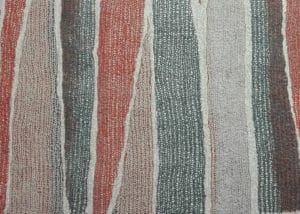 tapis en feutre de laine, détail matière