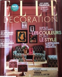 Elle Deco Sud couverture nov 21