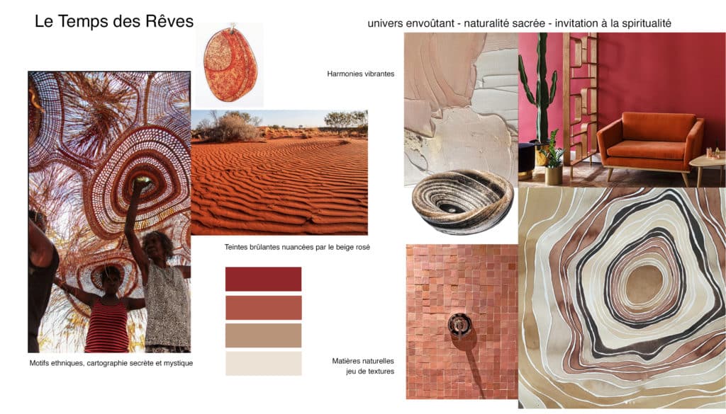 Collection Austral, Le Temps des rêves, moodboard