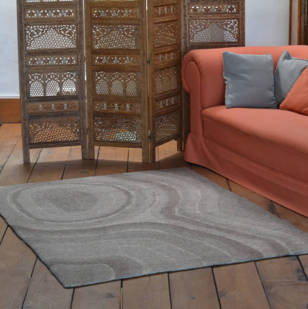 Tapis en feutre Jardin Zen